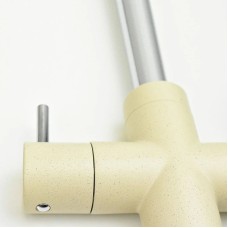 Смеситель для кухни с подключением к фильтру Paini Cox Granite Sahara 7855643CR3V11L2KM