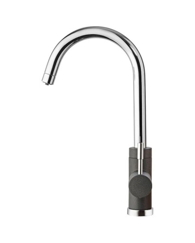 Смеситель для кухни с подключением к фильтру Paini Cox Metallic Black 7844643CR3V11L2KM