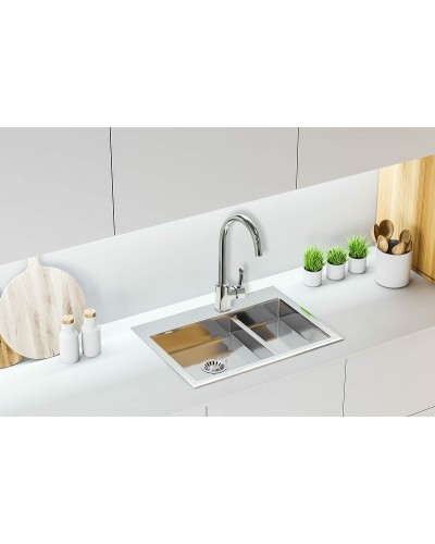 Смеситель для кухни Lemark Evitta LM0505C Хром