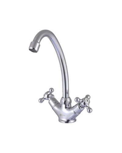 Смеситель для кухни с высоким поворотным изливом Lemark Plus Harmony LM1404C