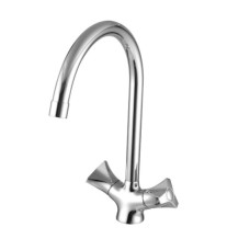 Смеситель для кухни c высоким поворотным изливом Lemark Plus Flame LM1005C