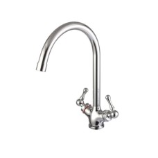 Смеситель для кухни c высоким поворотным изливом Lemark Plus Balance LM1305C