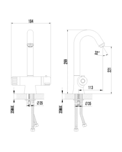 Термостат для кухни Lemark Thermo LM7735C