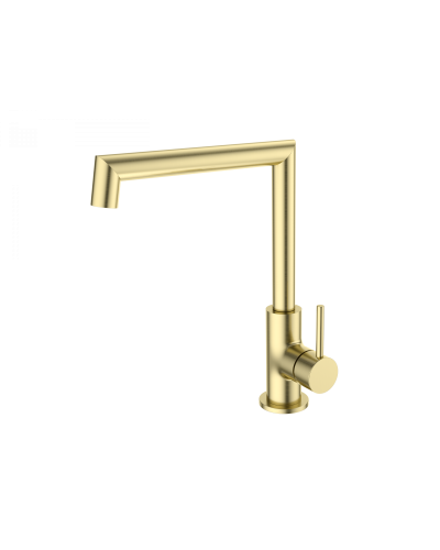 Смеситель для кухни WONZON & WOGHAND, Брашированное золото (WW-L1005-BG)