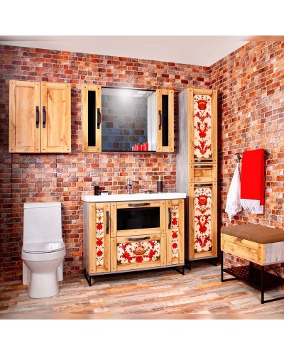 Банкетка Бриклаер Лофт 60 4627125414091 Метрополитен грей