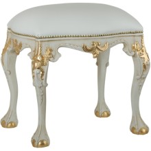 Пуф Migliore Retro 21861 Слоновая кость с золотом