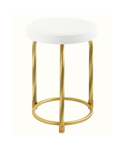 Пуф Migliore Complementi 24761 Бронза Белый