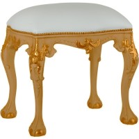 Пуф Migliore Retro 21783 Бронза Белый