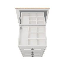 Марта - 50 Комод напольный с 4 ящ. верх ПВХ Ива