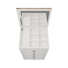 Марта - 50 Комод напольный с 4 ящ. верх ПВХ Ива