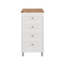 Марта - 50 Комод напольный с 4 ящ. верх ПВХ Ива