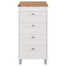 Марта - 50 Комод напольный с 4 ящ. верх ПВХ Ива