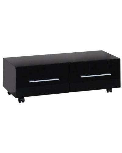 Тумба подкатная черный 99,2 см Aquanet Нота 00170734