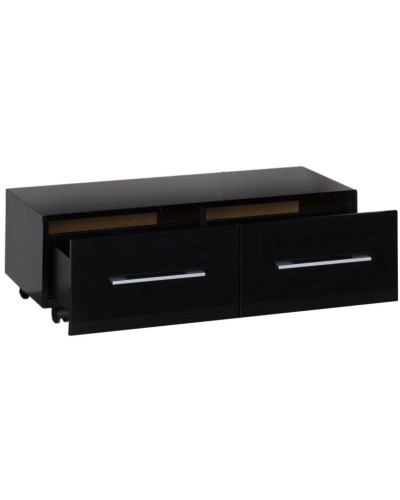 Тумба подкатная черный 99,2 см Aquanet Нота 00170734