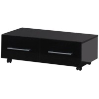 Тумба подкатная черный 99,2 см Aquanet Нота 00170734