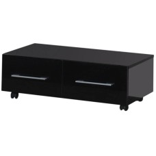 Тумба подкатная черный 99,2 см Aquanet Нота 00170734