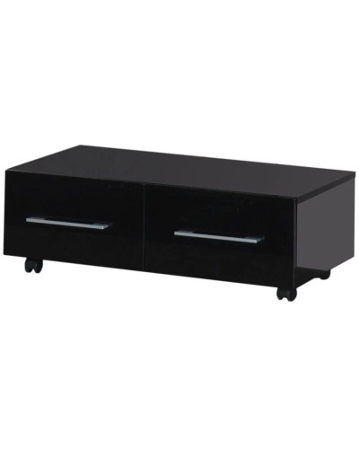 Тумба подкатная черный 99,2 см Aquanet Нота 00170734