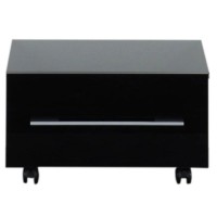 Тумба подкатная черный 57 см Aquanet Нота 00170731