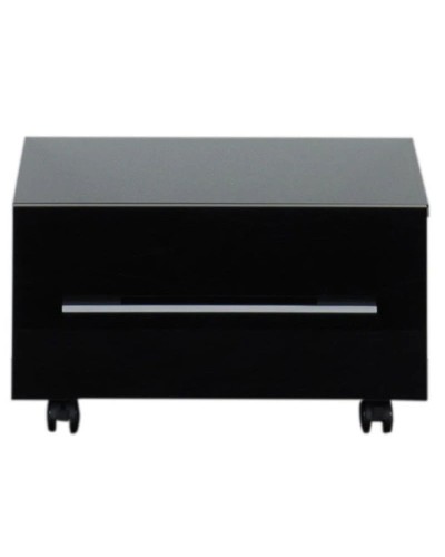 Тумба подкатная черный 57 см Aquanet Нота 00170731