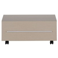 Тумба подкатная светлый дуб 74 см Aquanet Нота 00170747