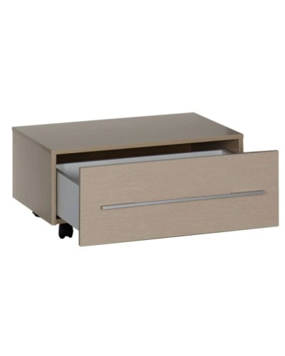 Тумба подкатная светлый дуб 74 см Aquanet Нота 00170747