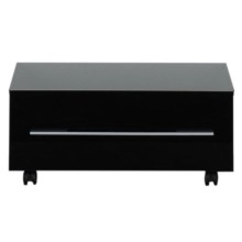 Тумба подкатная черный 74 см Aquanet Нота 00170732