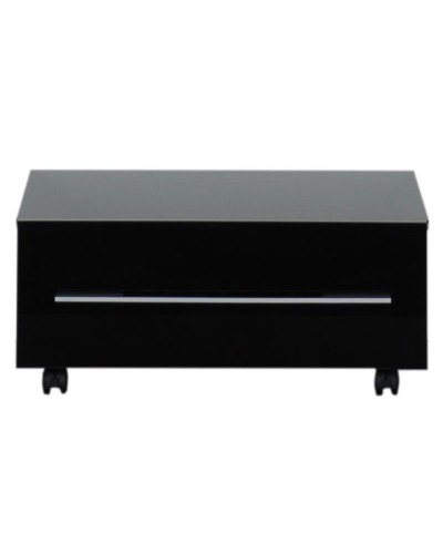 Тумба подкатная черный 74 см Aquanet Нота 00170732