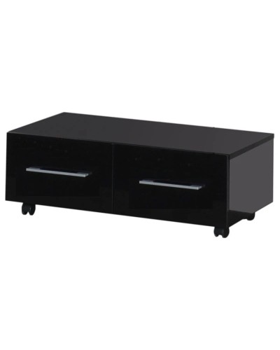 Тумба подкатная черный 89, см Aquanet Нота 00170733