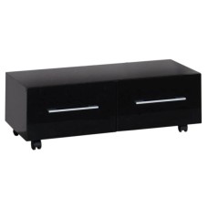 Тумба подкатная черный 89, см Aquanet Нота 00170733