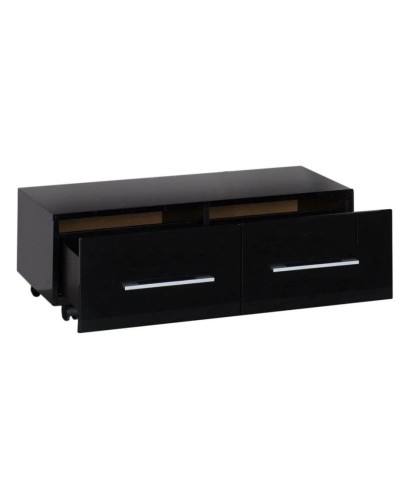 Тумба подкатная черный 89, см Aquanet Нота 00170733