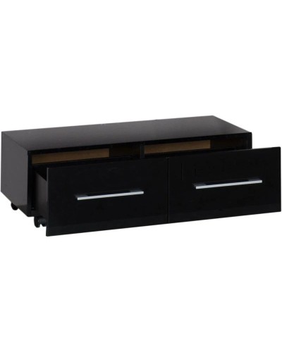 Тумба подкатная черный 99,2 см Aquanet Верона 00175402