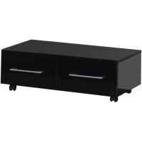 Тумба подкатная черный 99,2 см Aquanet Верона 00175402