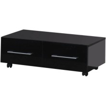 Тумба подкатная черный 99,2 см Aquanet Верона 00175402