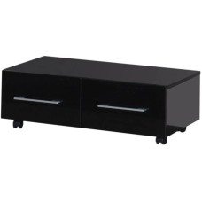 Тумба подкатная черный 99,2 см Aquanet Верона 00175402