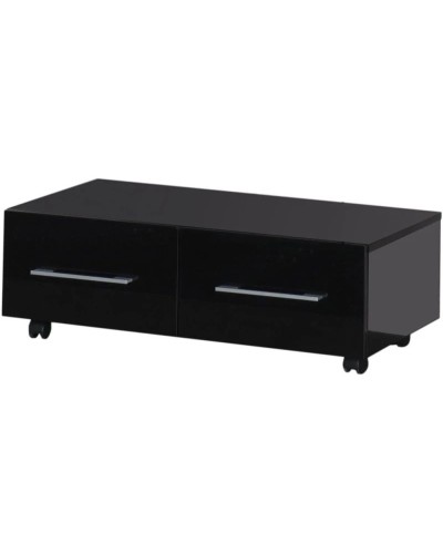 Тумба подкатная черный 99,2 см Aquanet Верона 00175402