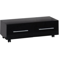 Тумба подкатная черный 99,2 см Aquanet Верона 00175402