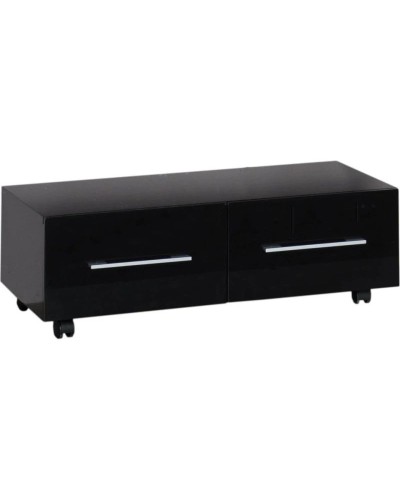 Тумба подкатная черный 99,2 см Aquanet Верона 00175402