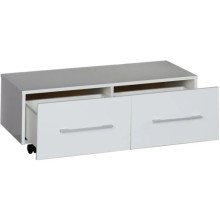 Тумба подкатная белый 89,2 см Aquanet Верона 00172337