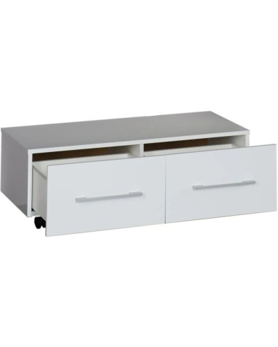 Тумба подкатная белый 89,2 см Aquanet Верона 00172337