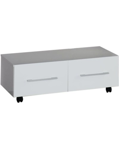 Тумба подкатная белый 89,2 см Aquanet Верона 00172337