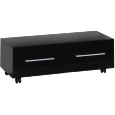 Тумба подкатная черный 89,2 см Aquanet Верона 00172338