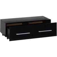 Тумба подкатная черный 89,2 см Aquanet Верона 00172338