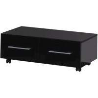 Тумба подкатная черный 89,2 см Aquanet Верона 00172338