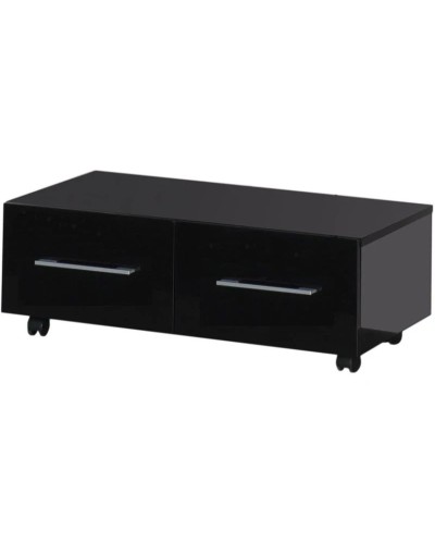 Тумба подкатная черный 89,2 см Aquanet Верона 00172338