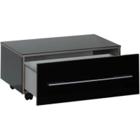 Тумба подкатная черный 74 см Aquanet Верона 00175398
