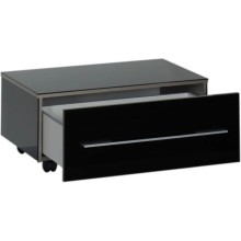 Тумба подкатная черный 74 см Aquanet Верона 00175398