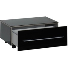 Тумба подкатная черный 74 см Aquanet Верона 00175398