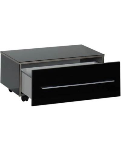 Тумба подкатная черный 74 см Aquanet Верона 00175398