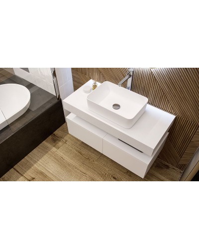 Тумба Velvex Unique Unit 50 tpUNI.50.H27.Y-223 подвесная Белый лед