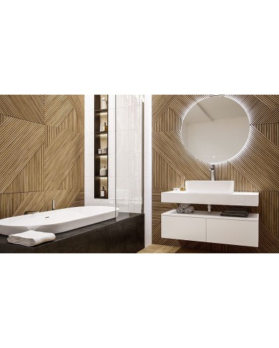 Тумба Velvex Unique Unit 60 tpUNI.60.H27.Y-223 подвесная Белый лед